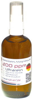 Magnesium (Mg) 200 ppm  100ml Pumpsprüher