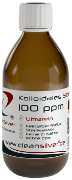 CleanSilver Kolloidales Silber 100ppm 250ml