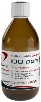 CleanSilver kolloidales Germanium 100ppm 250ml