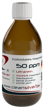 CleanSilver kolloidales Magnesium 50ppm 250ml