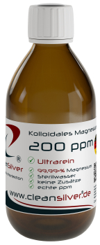 CleanSilver kolloidales Magnesium 200ppm 250ml