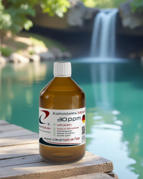 Preview: CleanSilver Kolloidales Silizium 30ppm 500ml bg