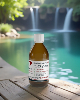 Preview: CleanSilver Kolloidales Silizium 50ppm 250ml bg