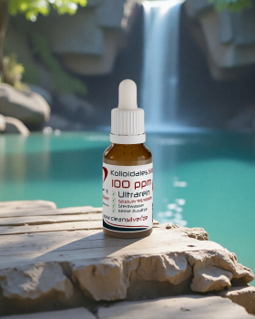 Preview: CleanSilver Kolloidales Silizium 100ppm 20ml Pip bg