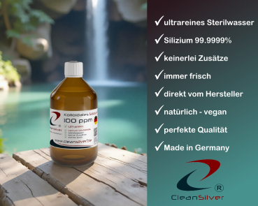 Silizium 100ppm 500ml info