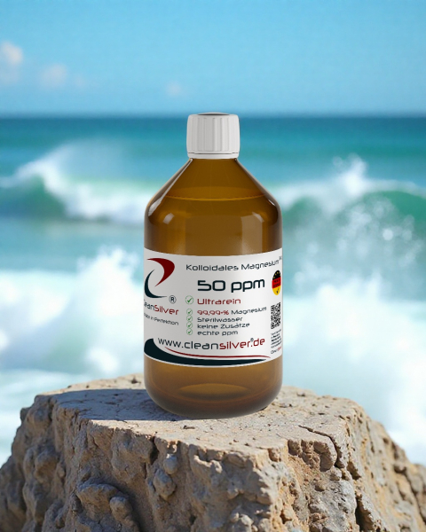 CleanSilver kolloidales Magnesium 50ppm 500ml bg