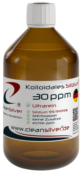 CleanSilver Kolloidales Silizium 30ppm 500ml