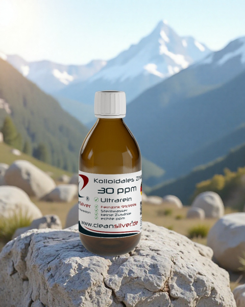 CleanSilver kolloidales Zink 30ppm 250ml bg