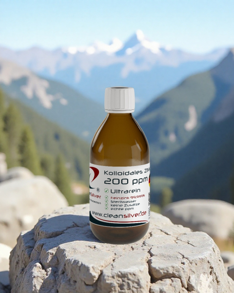 CleanSilver kolloidales Zink 200ppm 250ml bg